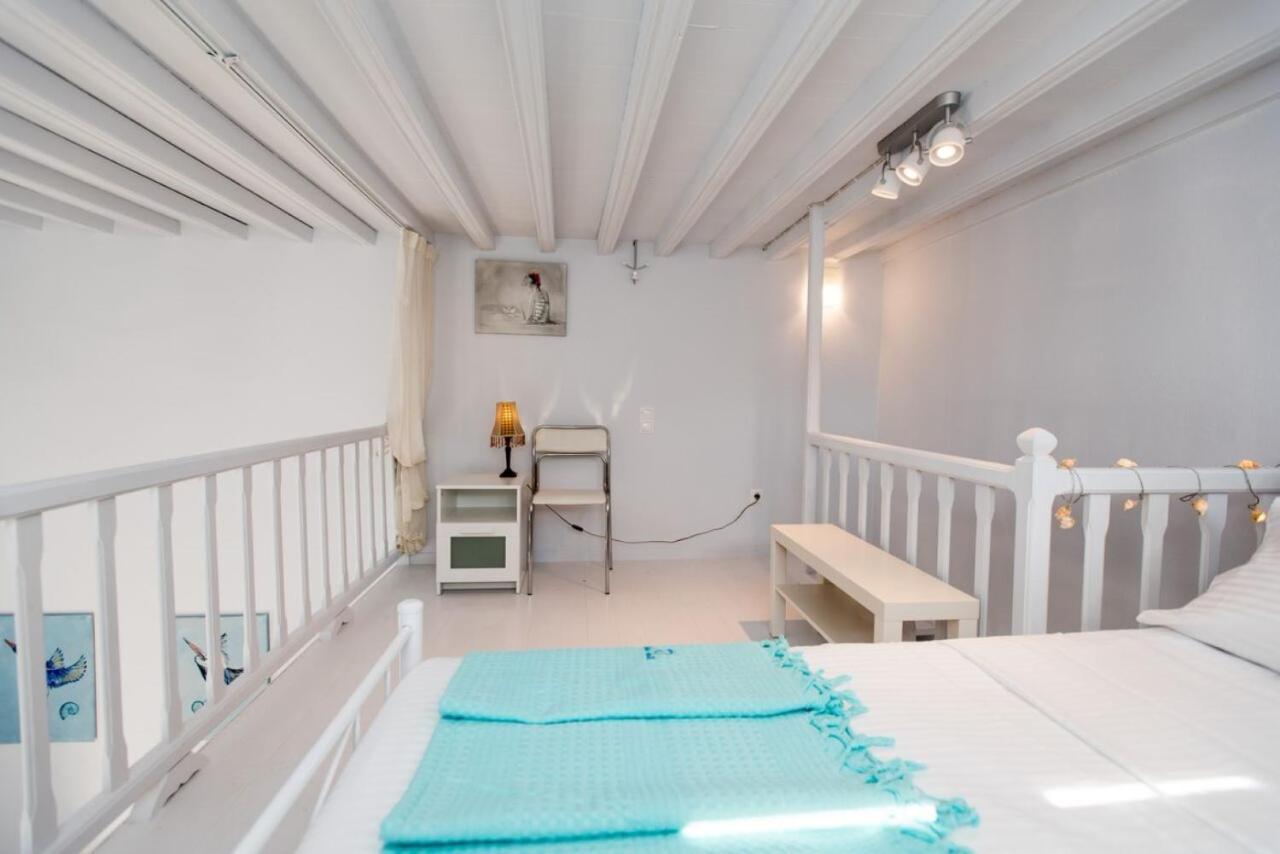Traditional Split Level House In Mykonos Town Villa Exterior foto